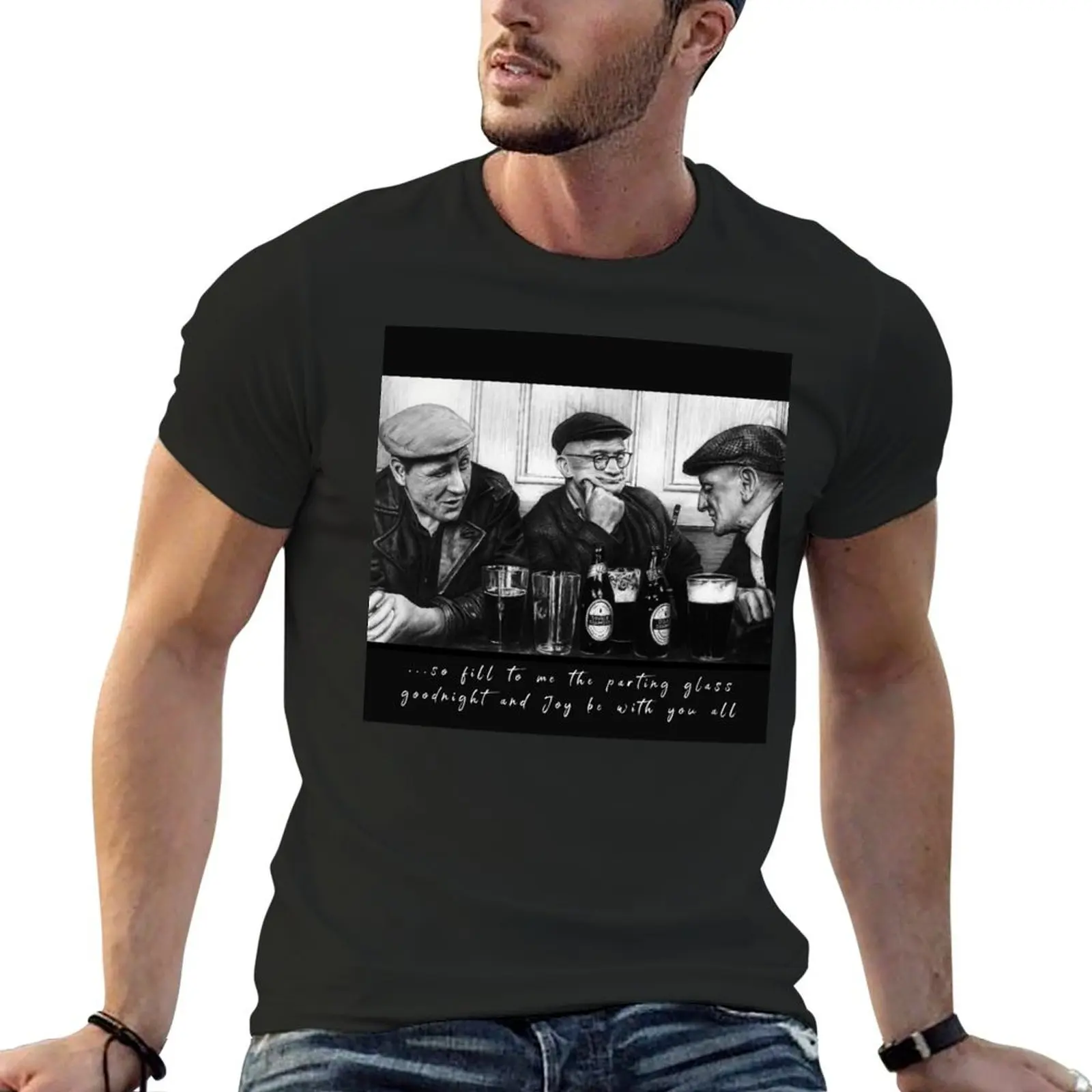 

The parting glass T-Shirt man t shirt quick drying sweat shirts, men