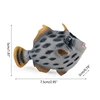Animal Plastic Fish Model Desktop Home Ornament DIY Realistic Artificial Hand Paint Adult Collection Craft Fish Toy 2