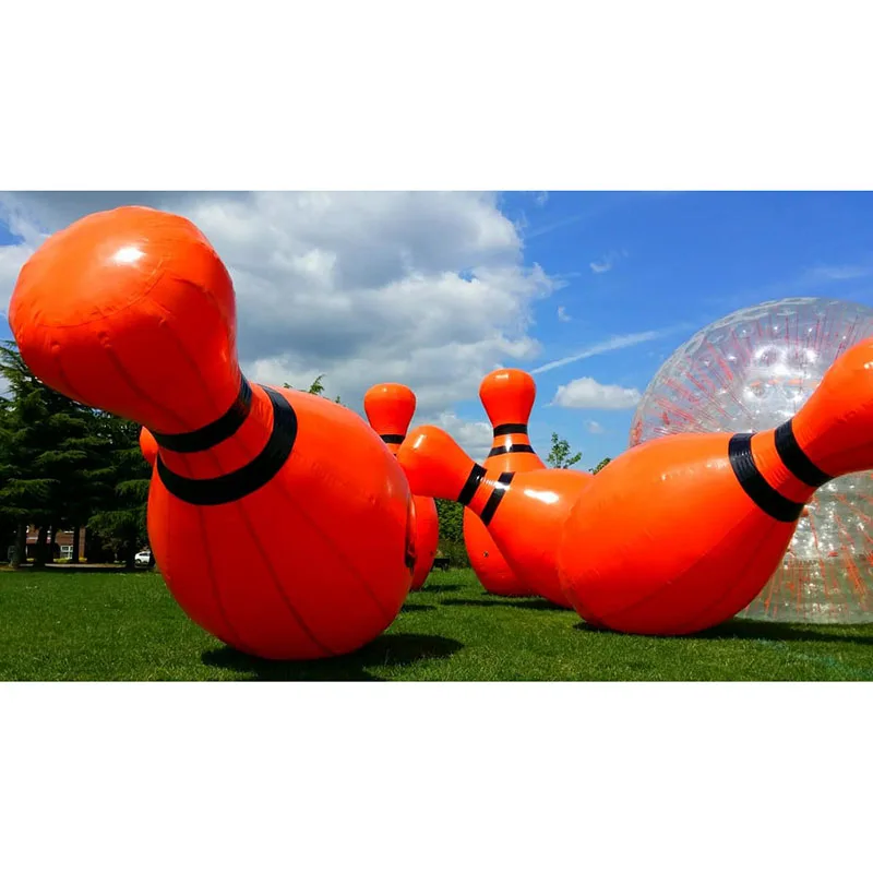 Outdoor Funny Games Jumbo Inflatable Bowling Set Inflatable Human Bowling Ball and Pins mario millo human games