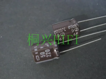 30pcs/lot Japanese genuine NIPPON KMQ 50v 220uf 10x13mm electrolytic capacitor free shipping 30pcs lot japanese nippon capacitor 35v 680uf 12 5 20 gpa high temperature resistance 125 degrees celsius free shipping