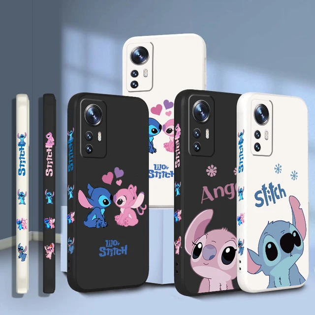 Funda para Xiaomi Mi 11 Lite Oficial de Disney Angel & Stitch Beso - Lilo &  Stitch