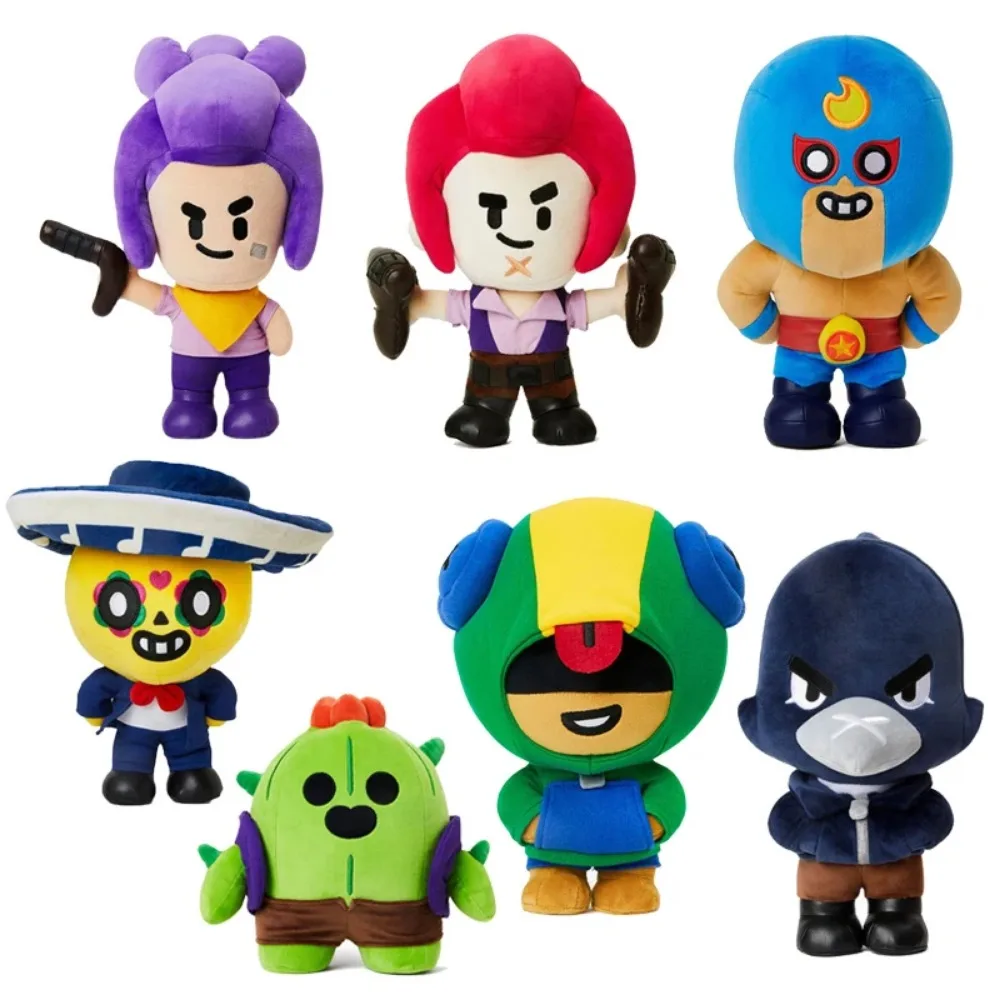 Plush Toy Plush Doll Brawl Cartoon Supercell Spike Game Characters Game Peripherals Gift for Children Clash of Clans