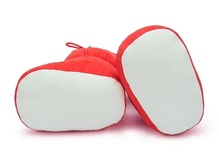 Baby Shoes Baby Boots Winter Snow Boots Winter Baby High Top Cotton Shoes 0-1 Year Baby Warm Boots Windproof Waterproof Shoes Cartoon Kids Leg Warmers