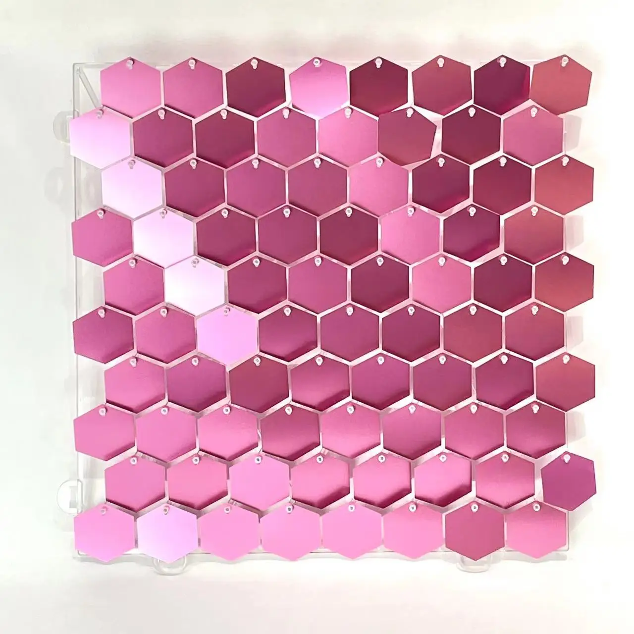 hexagon Dark pink