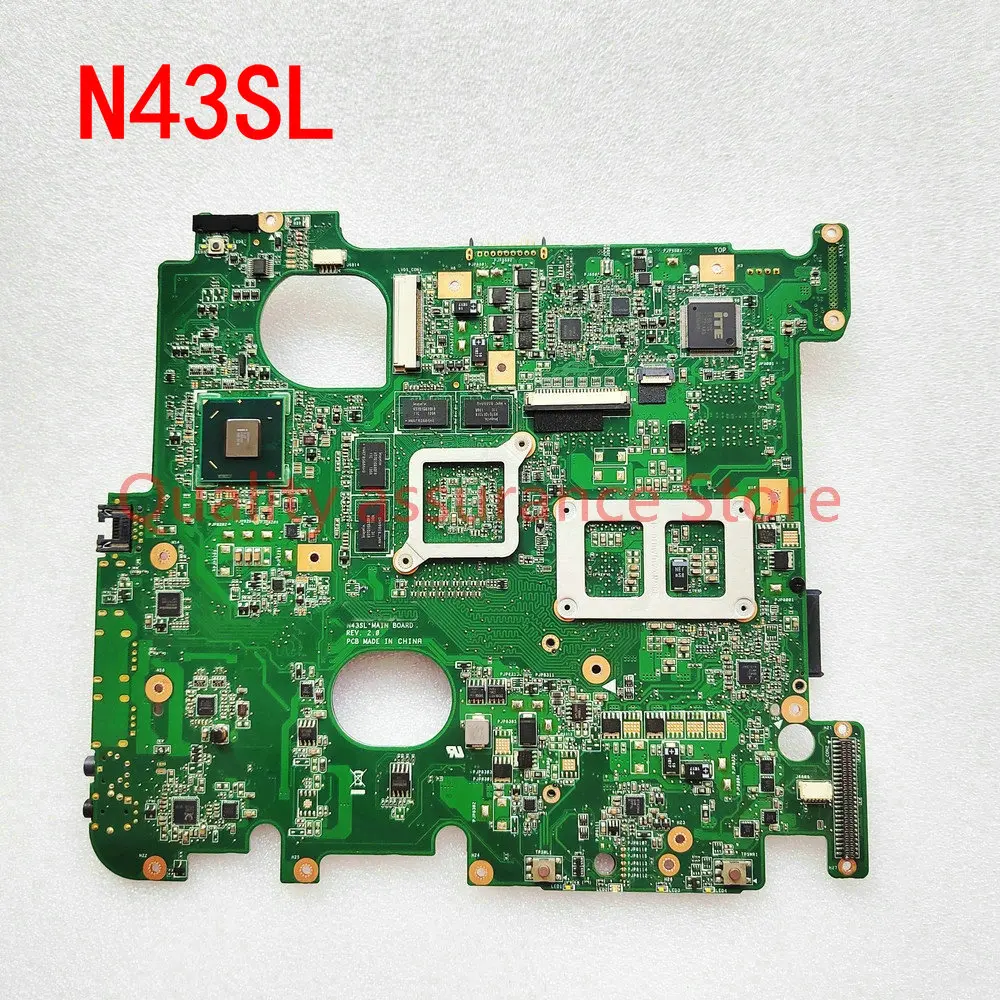 Placa-mãe Rev:2.0 para Asus N43s N43sm N43sl Laptop Placa-mãe Gt540m 1gm Notebook N12p-gs-a1 Hm65 Ddr3 N43sl - Imagem 3