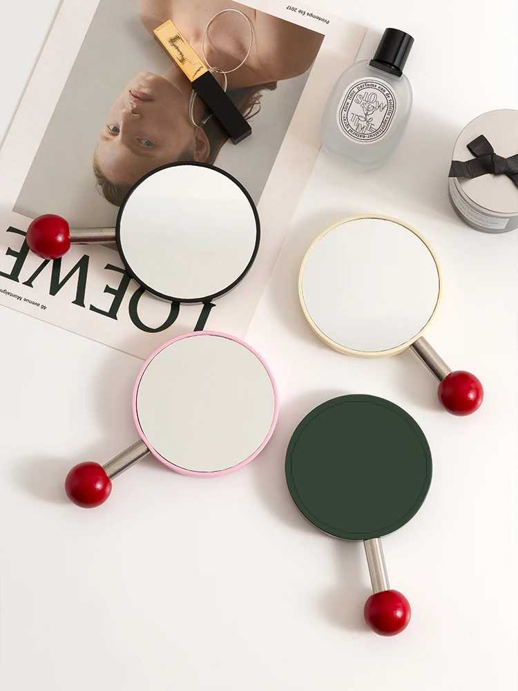 Home Handheld Ball Makeup Mirror Home Decoration