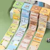 256 Sheets Cartoons Sticky Notes Pads Kids Stationery Paper Stickers Posted It Memo Pull-out Notepad Notebook Message Sticker 5