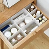 DIY Adjustable Drawer Dividers Combination Partition Board Space-saving Wardrobe Closet Separator For Underwear Socks 1