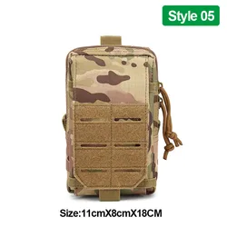 Multifunctional Tactical Outdoor Waist Pack with Molle System (Style05 - Camouflage)