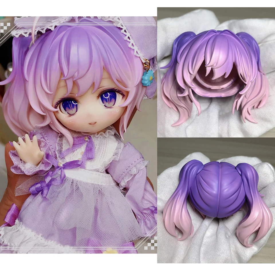 New Gsc Replacement Hair Cute Twin Ponytail Universal Hair for