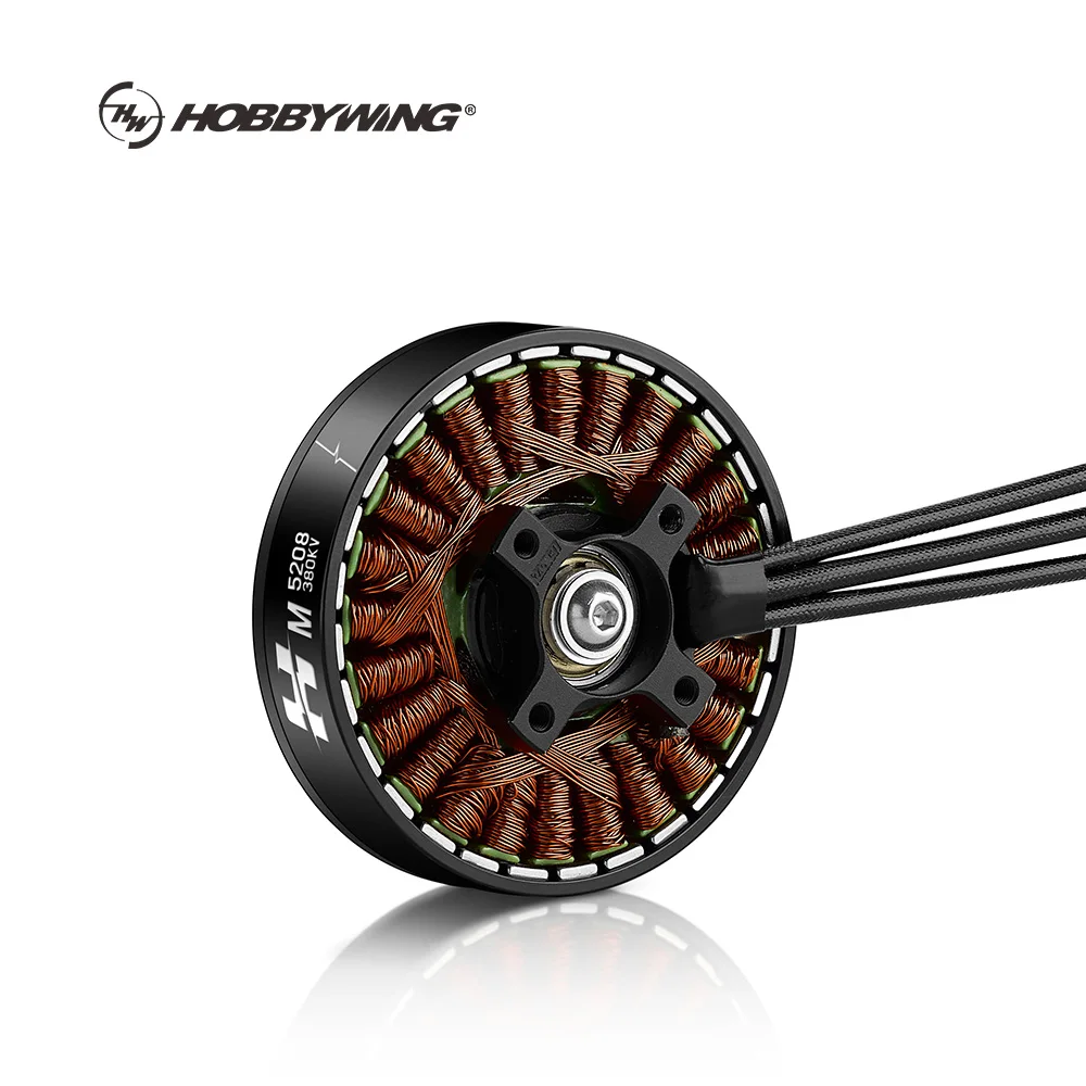 Hobbywing HM 5208 320KV/380KV Moteur Drone 6S 5.3kg Poussée