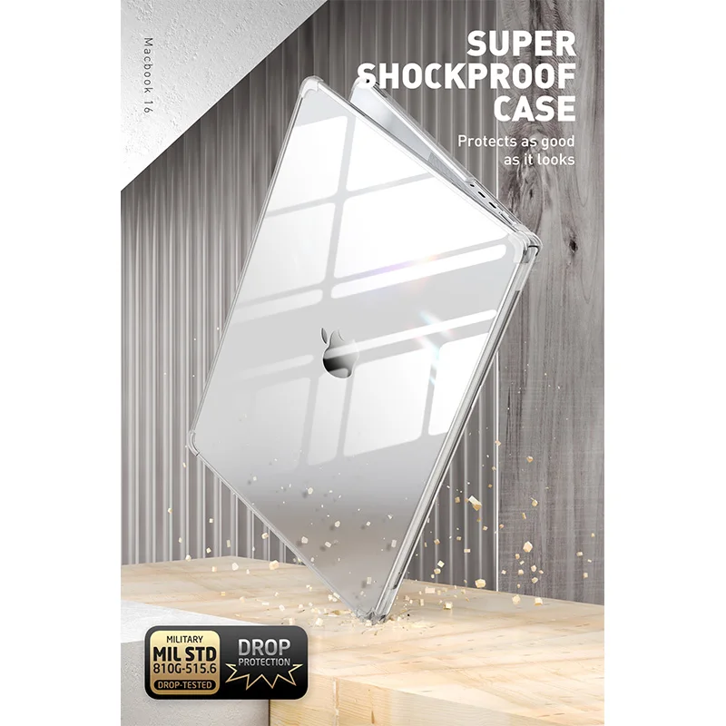 Supcase para Macbook Pro 16 Case 2023 2023 ub Claro m3 Pro m3 Max A2780 m2 Pro m2 Max A2485 m1 Pro m1 Max Capa - Imagem 3