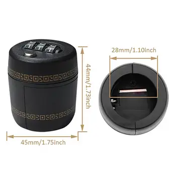 Combination Lock For Wine Liquor Bottle Wine Bottle Top Stopper Bottle Password Code Lock For Bottle Between 26mm To 28mm 6