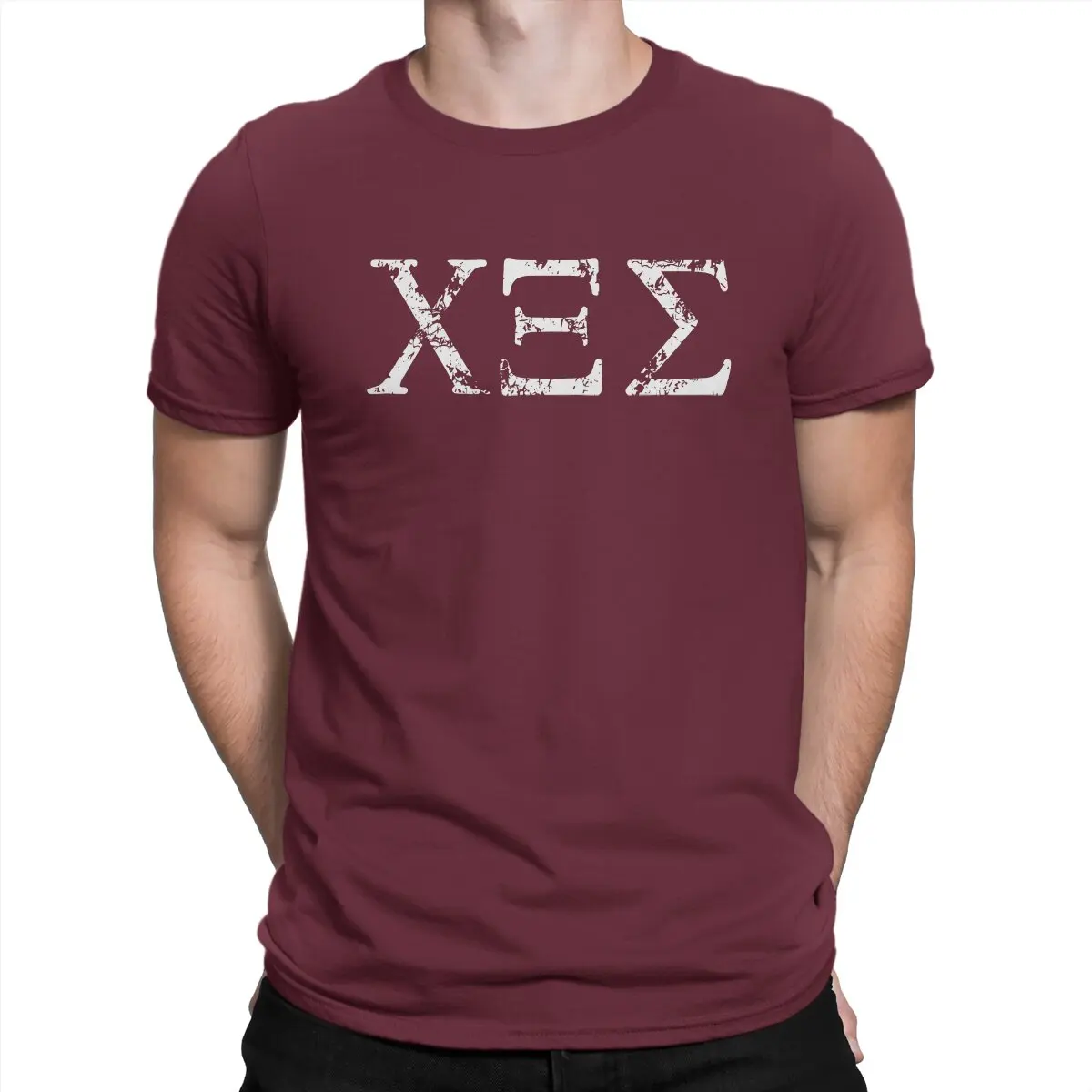 thumbnail image 1 of Camiseta de hombre 666, algodón vintage, manga corta, Cristo en descomposición, cuello redondo, estampado gráfico, 1 of 7