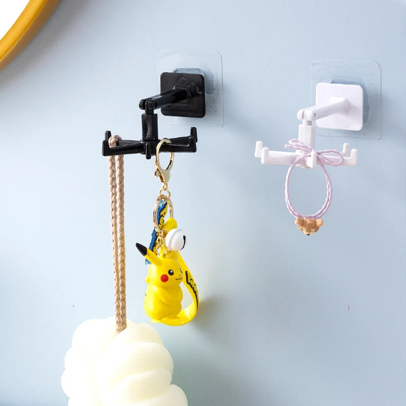Kitchen Storage Rack Spoon Holder Rack 2pcs Universal Kitchen Hook 360 Degrees Rotated