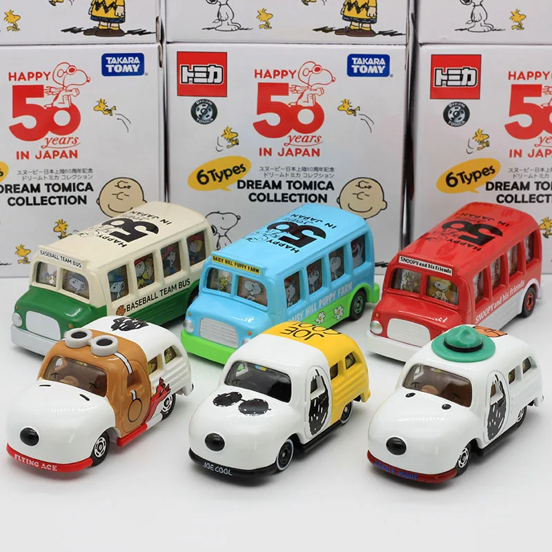 

Takara Tomy Dream Tomica Hsppy 50 лет в Японии Снупи Takara Tomy Tomica украшения для автомобиля