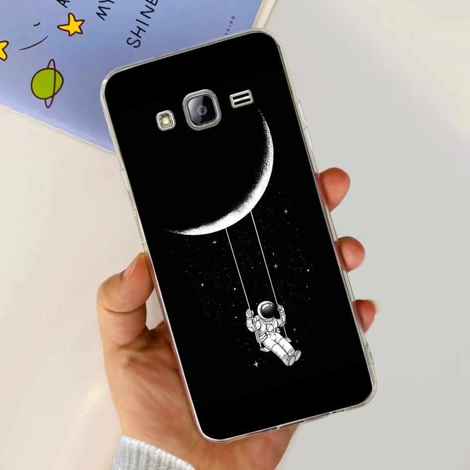 Clear Flower Design Soft TPU Silicone Phone Case