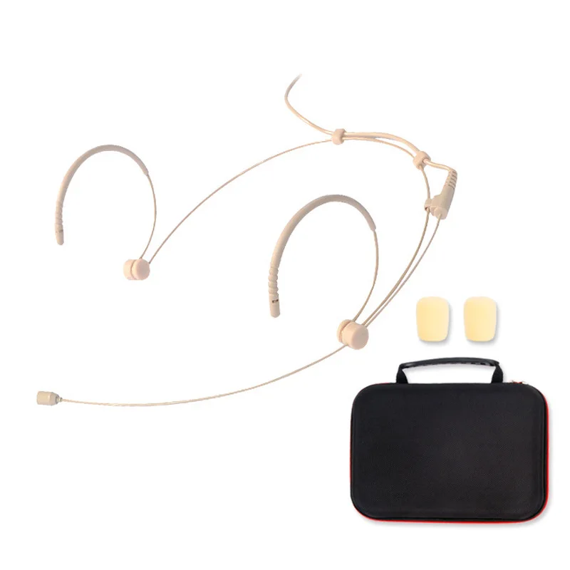 

Head-Mounted Professional Microphone Mouthpiece Shuersenheiser Dedicated Pickup Sensitive Capacitor Ear Hanging