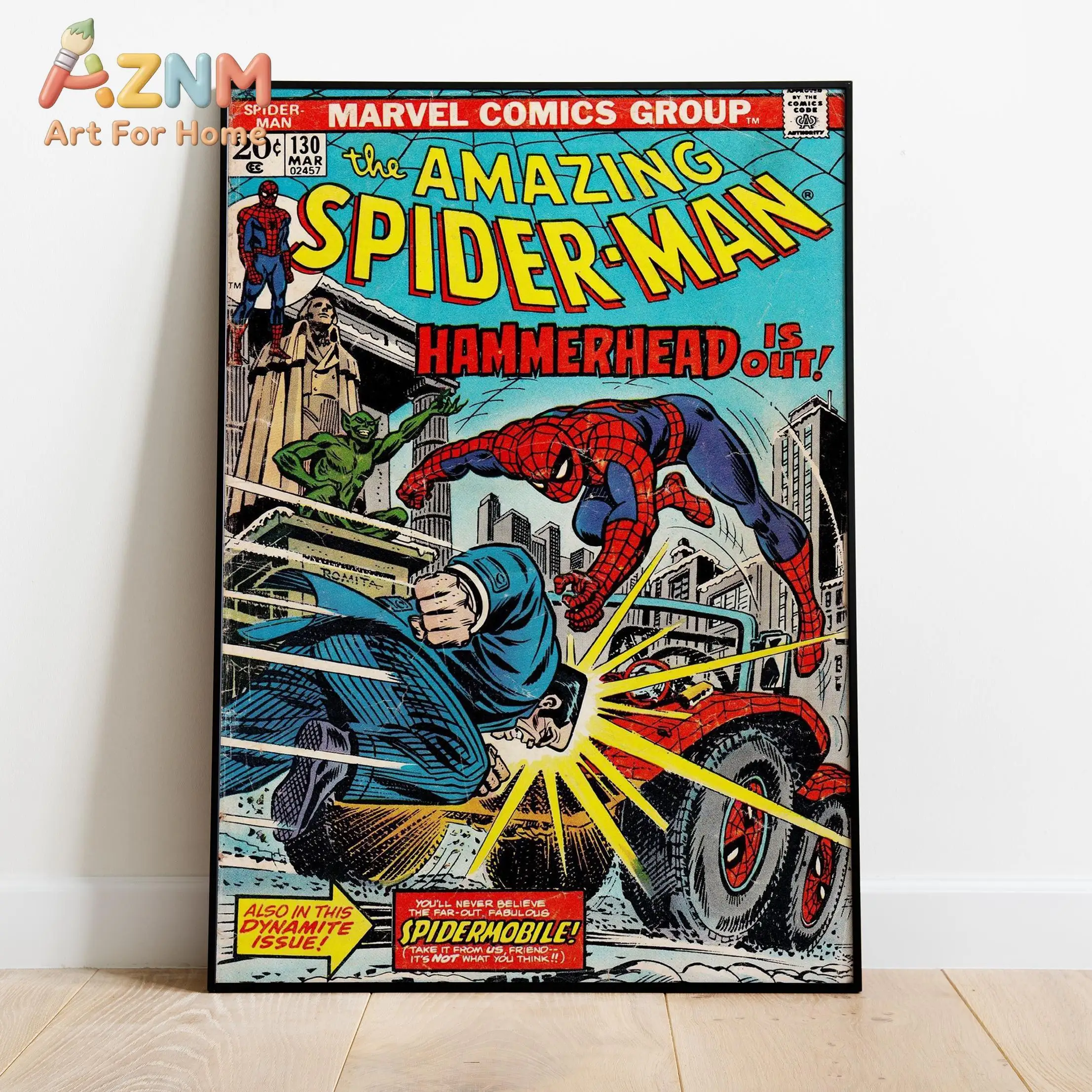 Spider-Man Comic Book Covers Poster Wall Art 6