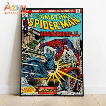 Spider-Man Comic Book Covers Poster Wall Art 6