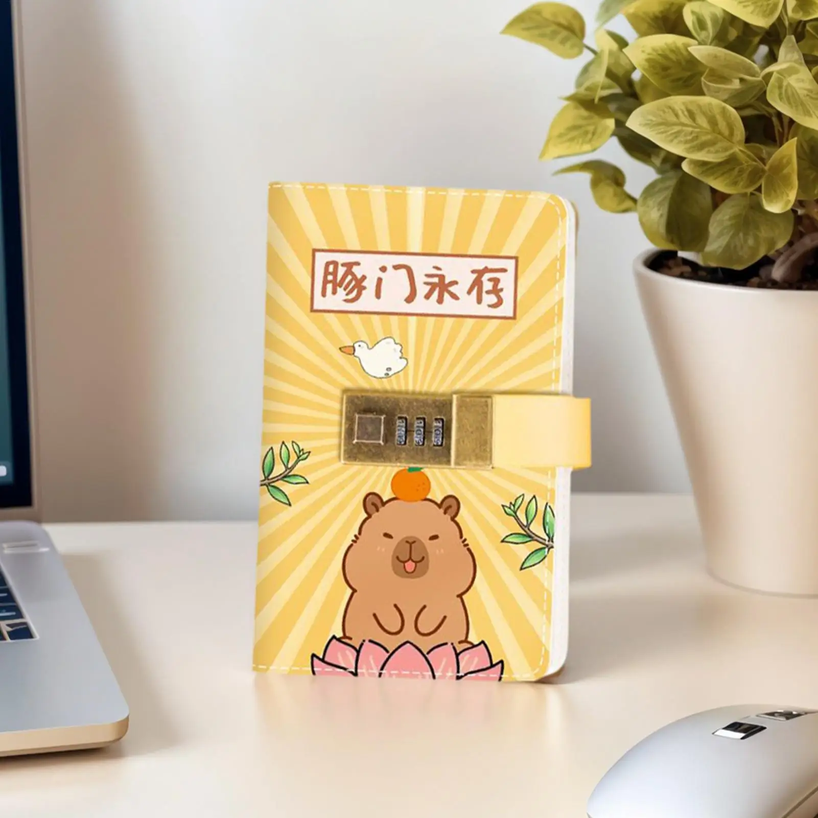 Money Saving Book with Combination Lock Organizer Money Book for Cash Saving Challenge for Budget Bill Banknote Storage