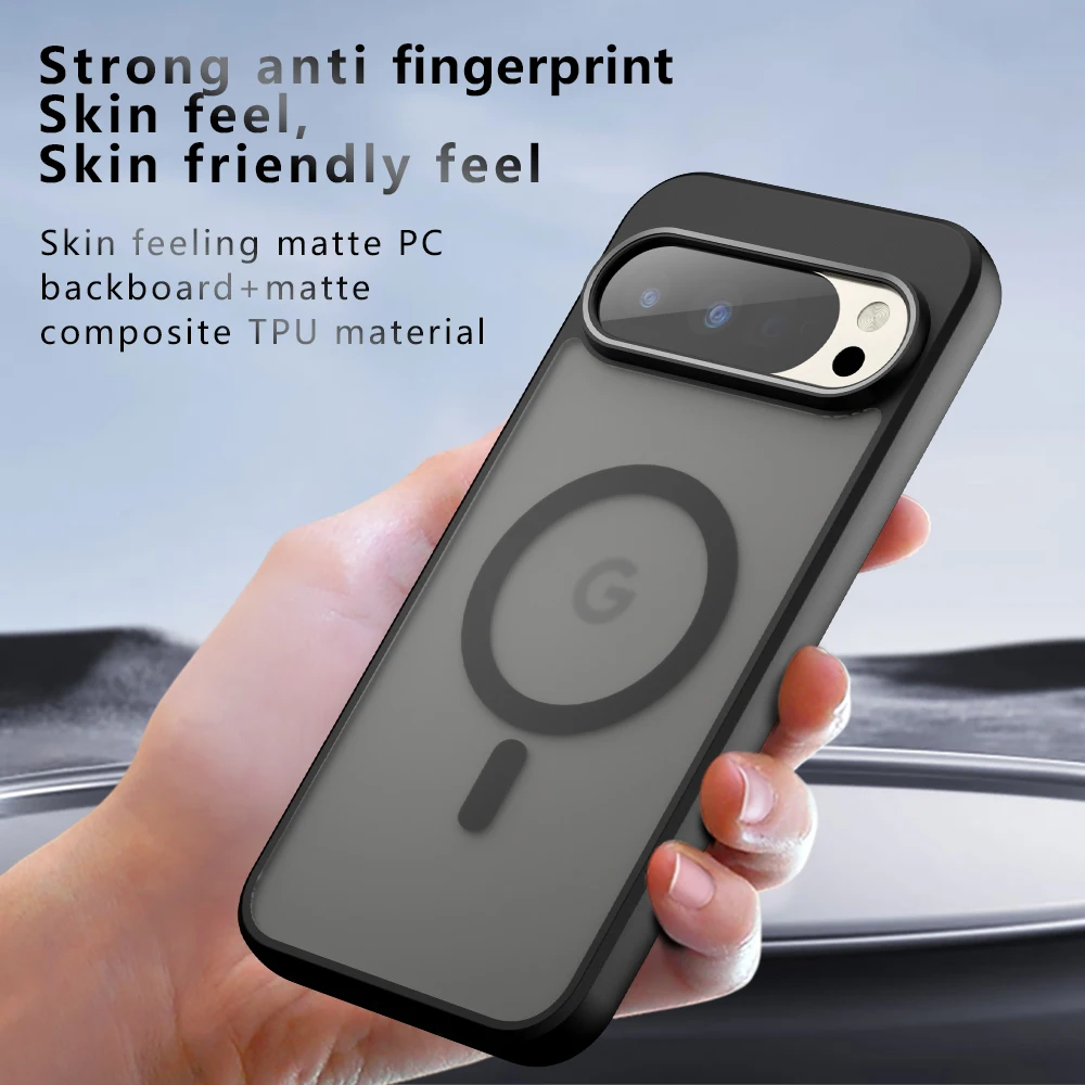 Translucent MagSafe Skin Feel Case with Wireless Charging Capability