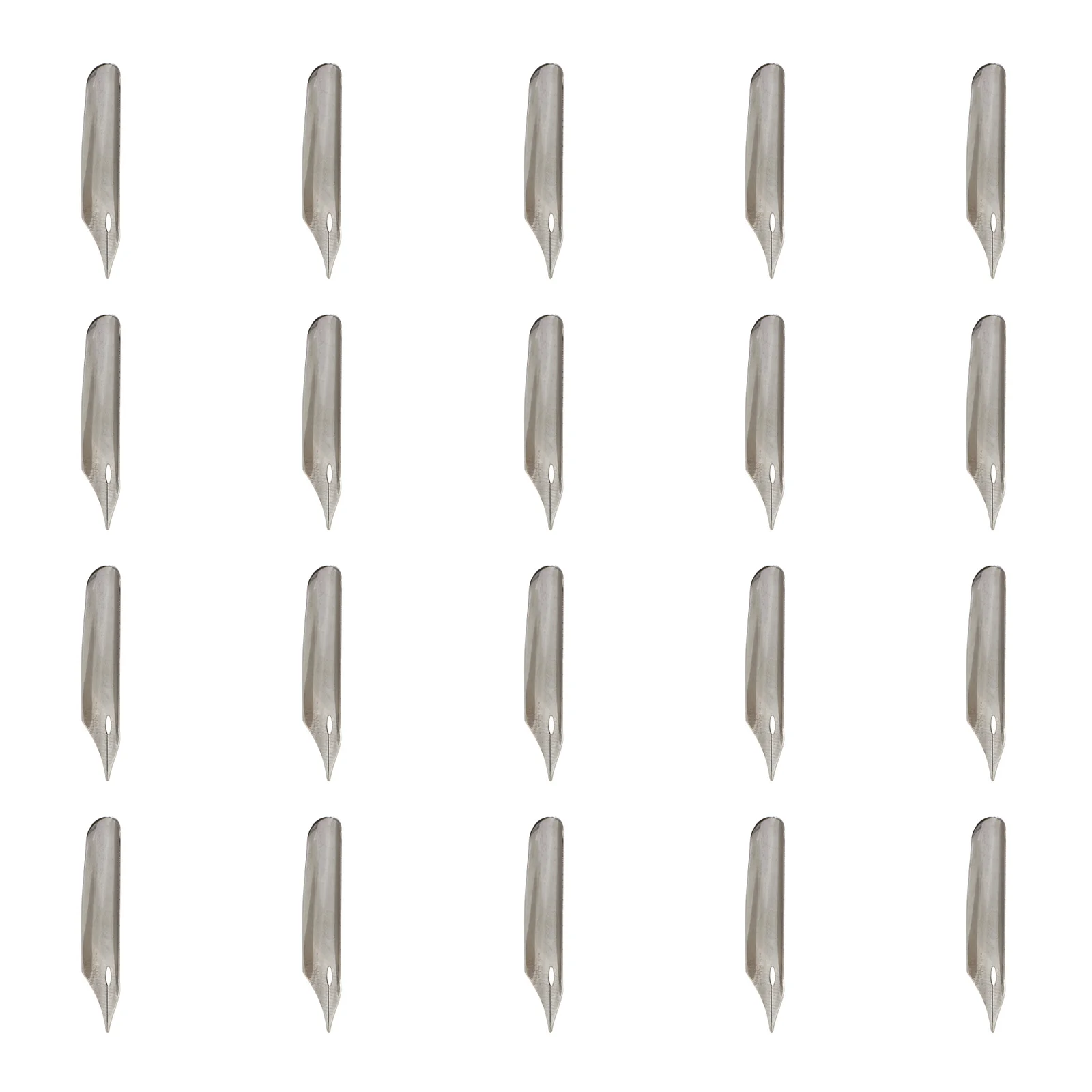 

20 Pcs Dip Fountain Pen Replacement Nibs Wedding for Pens Ink Stainless Steel
