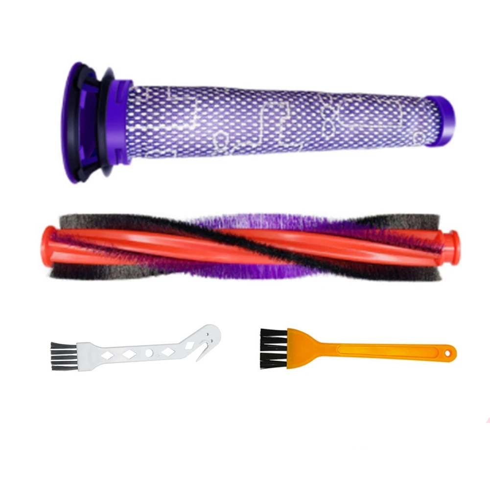 18.5Cm Roller Brush Bar Prefiltro Parti Di Ricambio Per Dyson V6 Animal Fluffy Dc59 Dc62 Sv03 Aspirapolvere Senza Fili