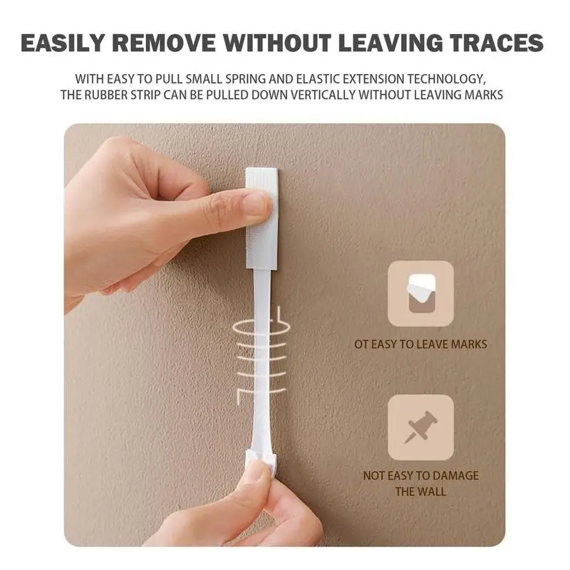 Hanging photo display picture strips for walls double sided adhesive removable tape