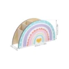 Rainbow Wooden Pen Holder Desk ganizer Pencil Box Storage Container Makeup Brush Holder Supply ganizer Teacher Gift Pen 6