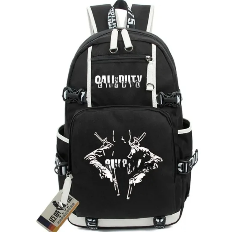 

Популярный рюкзак game C-Call of dutyes, школьный рюкзак Call Of Duty:Black Ops III, светящаяся сумка через плечо для игры в стиле унисекс