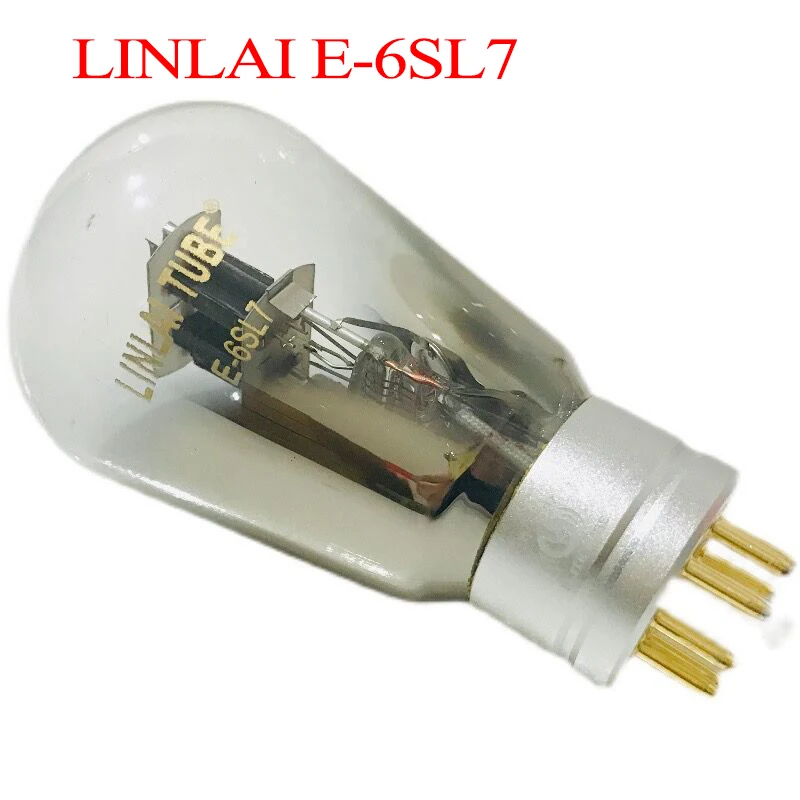 LINLAI E-6SL7 E6SL7 Vacuum Tube Upgrade 6SL7 6N9P 5691 CV1985 6H9C 6SL7-T electronic tube for audio amplifier 6