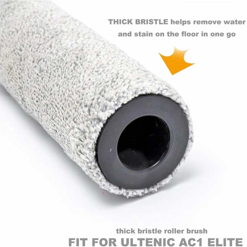 Vacuum Replacement Brush Set And Filter Fit For Ultenic AC1 Elite Wet And Dry Vacuum Cleaner Accessories-ABSW 4
