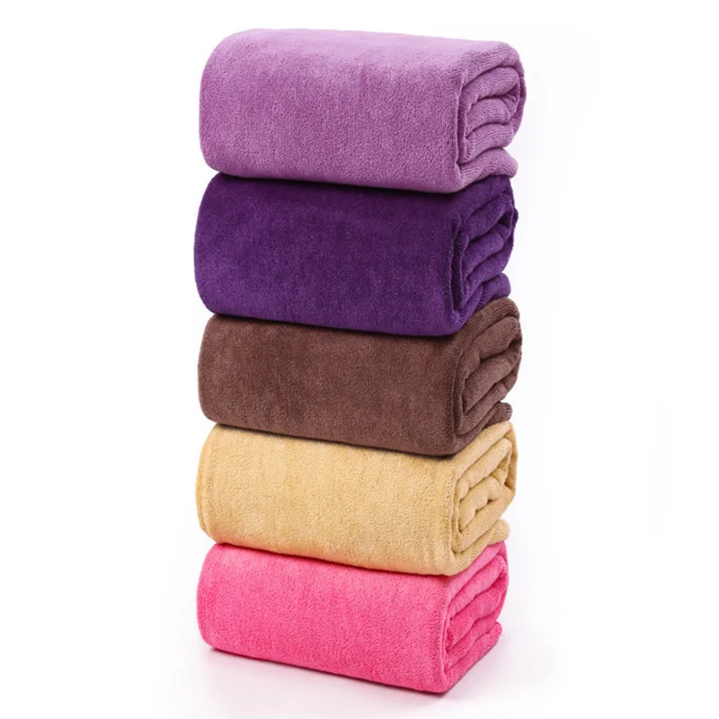 Beauty salon large bath Towels For Home UsebathTowels for Adults Wholesalw Absorbent Soft body Wrapping and More 4