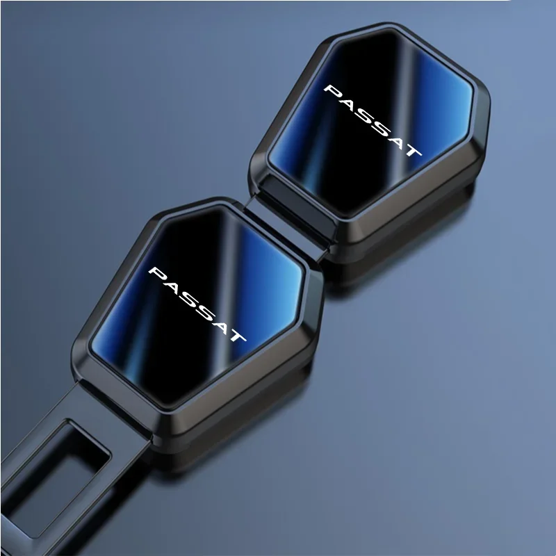 Car Safety Belt Extension Plug Buckle Seatbelt Clip Adjustable Extender For VW Volkswagen PASSAT B5 B6 B7 B8 Variant