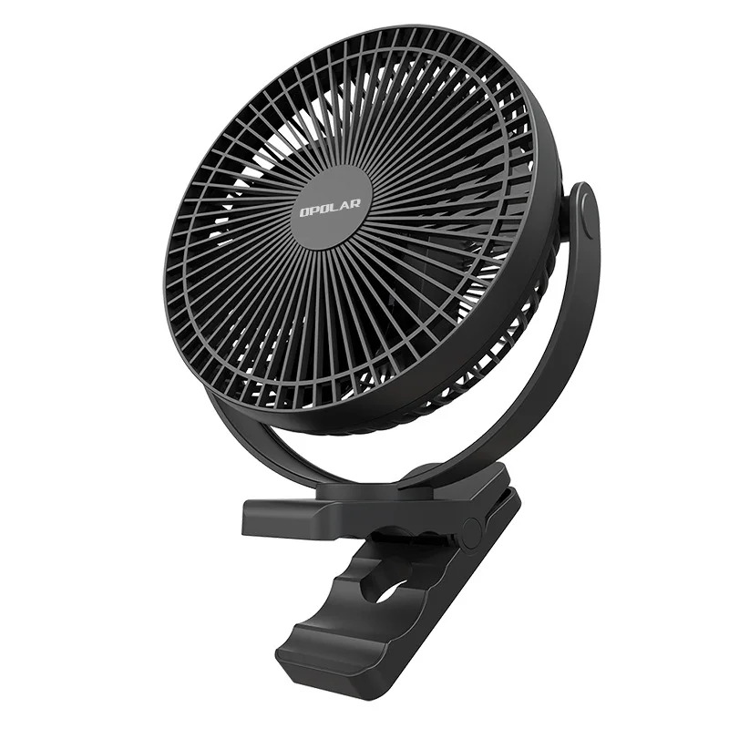 Oplaadbare usb ventilator met clip stil en krachtig_voghion.com