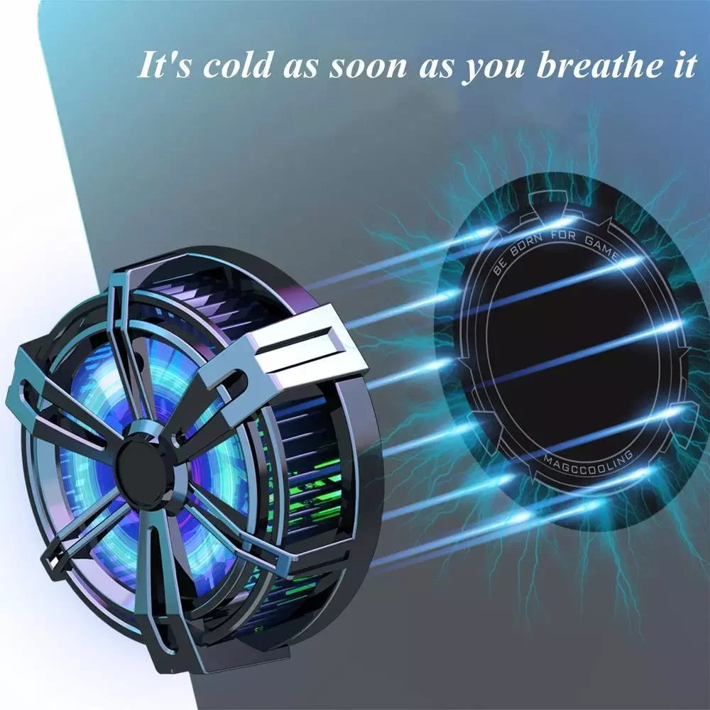 Free Shipping X12 mobile phone coolers Tablet Radiator Game Cooling Fan ...