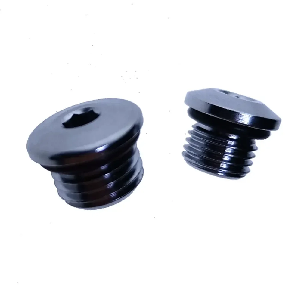 2 Pieces Diving Regulator Port Plug 3/8'' 7/16'' Low Pressure Scuba Regulators Screws snorkeling diving mask diving mask scuba diving connector adaptor