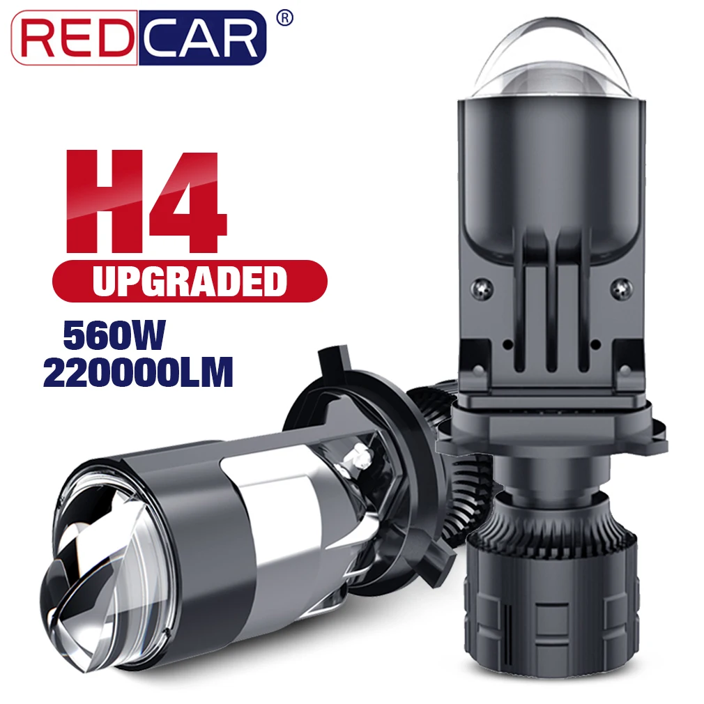 560W220000LMAutoLampMiniLensLEDH49003HIB2BulbsHeadlightCar