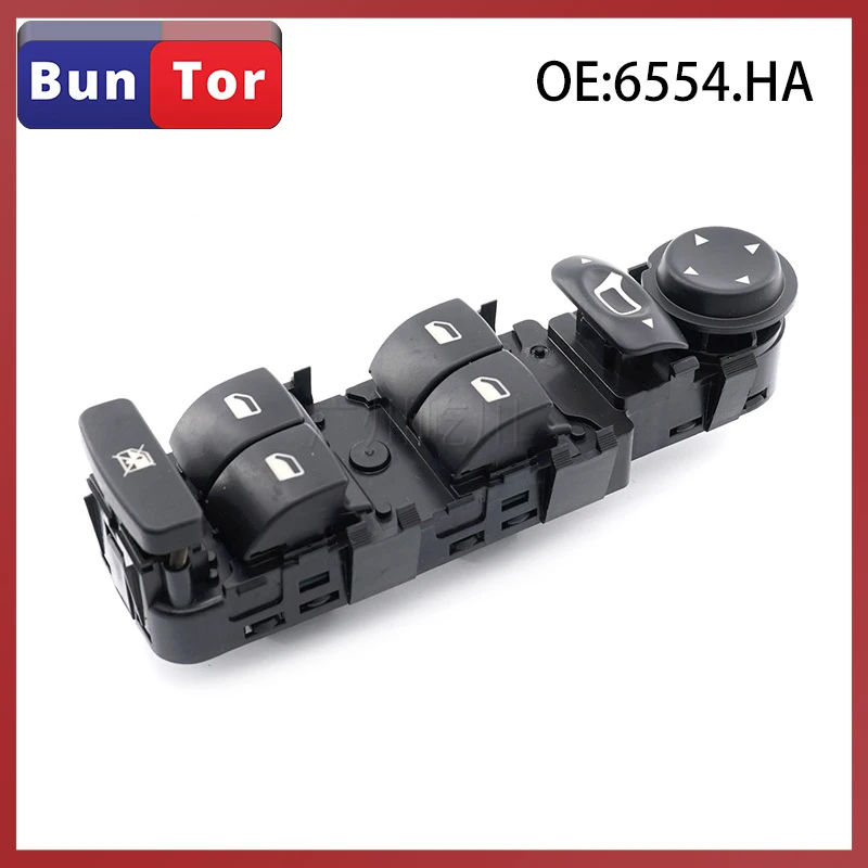 

OE:6554.HA Car Window Control Switch For Peugeot CITROEN C4 Window Glass Lifter Switch Car Accessories Auto Switch