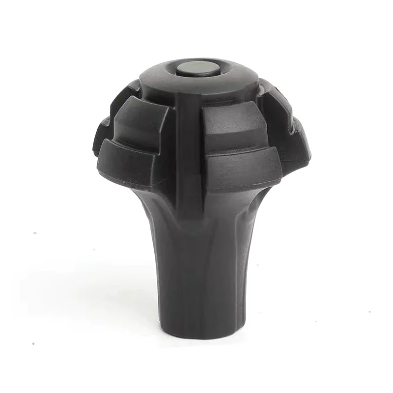 Trekking Pole Tip Protectors 2pcs Trekking Pole Rubber Tip Cover Mud Stop Snow Basket General Accessories