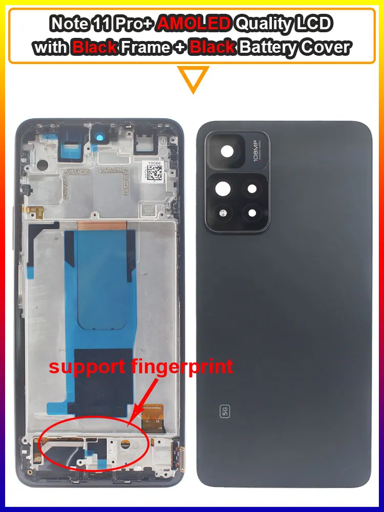 AMOLED LCD Display and Digitizer Replacement Screen