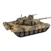 Remote Controlled Tank Henglong Main Battle Rc T90 Tracked Launcher Smoke Simulation Model Off-Road Tank Kid's Outdoor Toy Gift 6