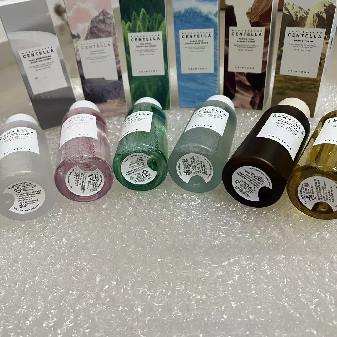 Skincare toner skin1004 Centella asiatica toner gentle acne-relieving moisturizing soothing repairing barriers wet compress 210ml