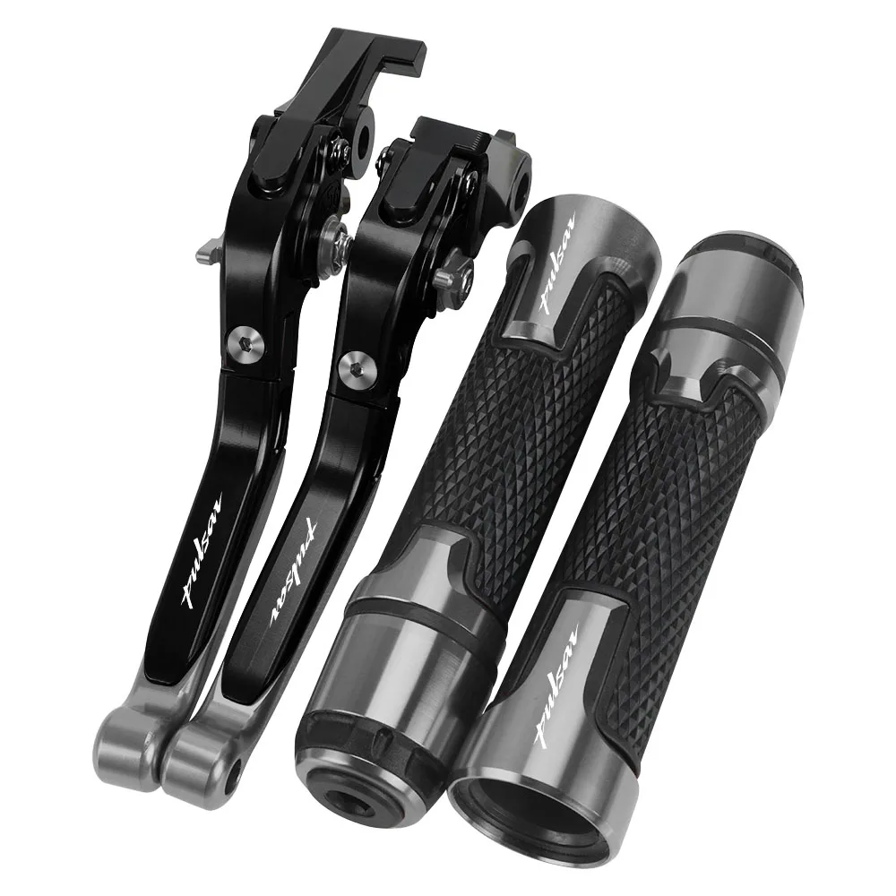 

200NS Motorcycle Accessories Brake Clutch Levers Handlebar Handle bar Hand Grips ends For Bajaj Pulsar 200 NS/AS/RS/Dominar 400
