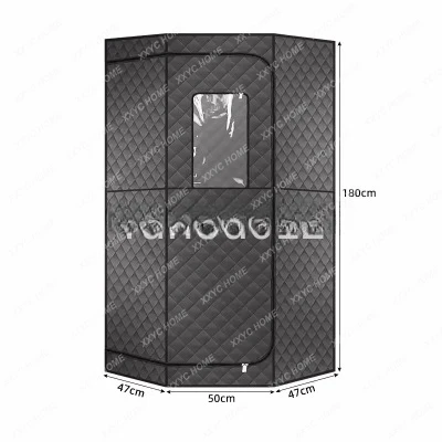 

Person Steam Sauna Heating 1000W 3L Portable Box Ease Insomnia Stainless Steel Pipe Support