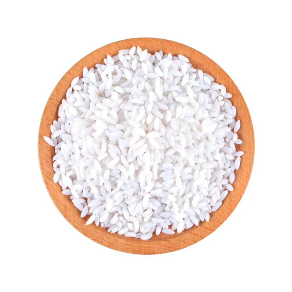 Creative Artificial Rice Model PVC Interesting White Miniatures Fake Rice Cabinet Ornaments Handmade Chinese Grain Model 1Pcs food model,food photography props