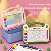 Magnetic Drawing Board Colored Graffiti Magic Eraser Drawing Board Children's Graffiti Board Art Early Education Drawing Toy 2