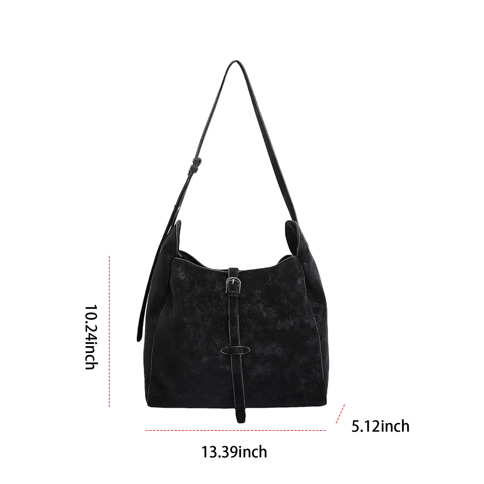 PU Leather Underarm Bag Fashion Tote Bags Versatile Crossbody Bag for Women Work Shopping Travel Daily