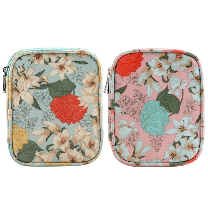 

Knitting Needle Case Empty Zipper Bag Portable Travel Crochet Hook Organiser Bag Y9RE